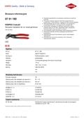 szczypce do rur cobra 180mm - kn 87 01 180
