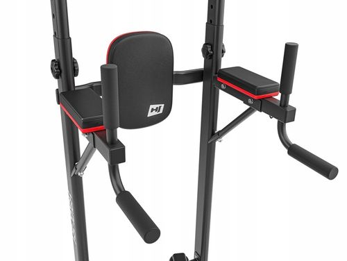 Poręcze do ćwiczeń mięśni brzucha z drążkiem i ekspanderami Hop Sport mocne na Arena.pl