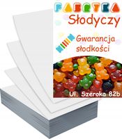 Ulotki A5 5000szt reklamowe firmowe dużo wzorów FABRYKA SŁODYCZY