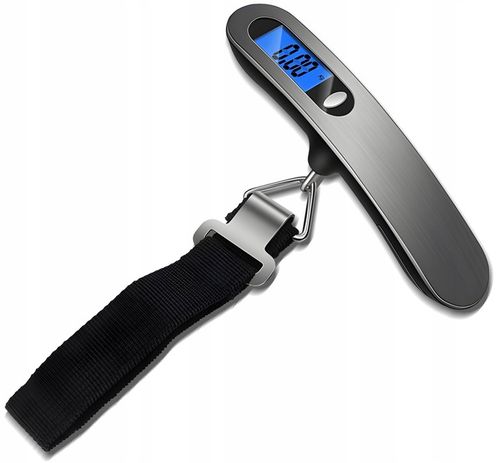 WAGA BAGAŻOWA PODRÓŻNA HAKOWA TURYSTYCZNA LOTNICZA RĘCZNA LCD DO 50KG na Arena.pl