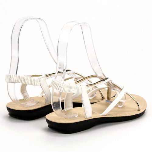 Białe Wsuwane Sandałki r.40 na Arena.pl