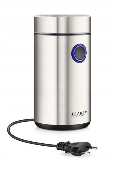 Elektryczny Młynek do mielenia kawy INOX STAL NIERDZEWNA Transa 200W zdjęcie 2