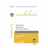 VOCABULARIO NIVEL ELEMENTAL A1-A2 + AUDIO ONLINE MARTA..
