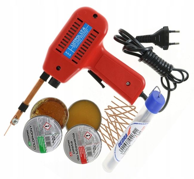 LUTOWNICA TRANSFORMATOROWA 100W LUTPOL + AKCESORIA zdjęcie 1