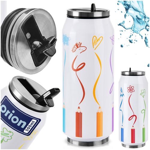 Kubek termiczny puszka kredki 500 ml na Arena.pl