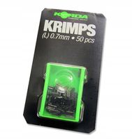 2 x TULEJKI ZACISKOWE KORDA SPARE KRIMPS 0,7mm 50szt