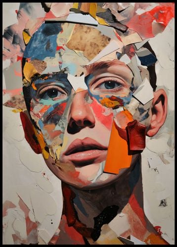 Plakat 67,5x95cm Podział Samego Siebie na Arena.pl