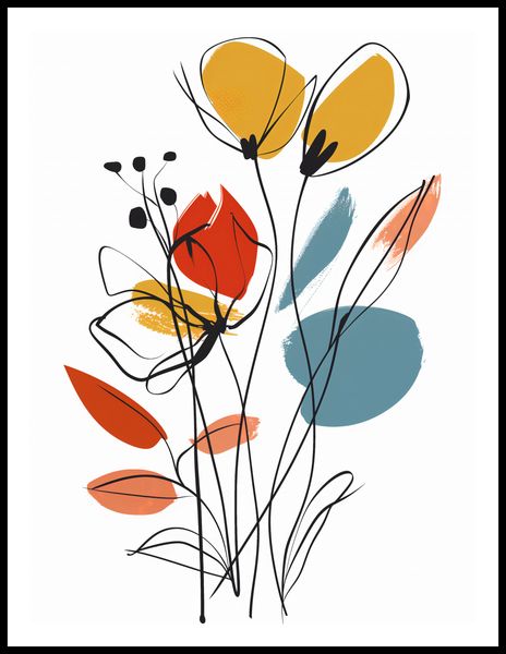 Plakat 60x80cm Ogród przy Lecie zdjęcie 3