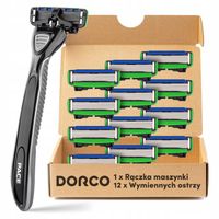 Maszynka do golenia z 6 ostrzami Pace6 rączka+12