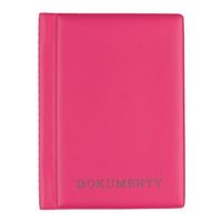 okładka na dokumenty mini pink 0292 a'6