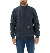 CARHARTT ciepła bluza Quarter Zip granatowa M