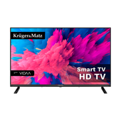 telewizor kruger&matz 32" hd smart dvb-t2/s2 h.265 hevc