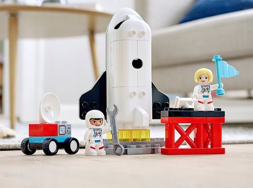 KLOCKI LEGO DUPLO LOT PROMEM RAKIETĄ W KOSMOS PREZENT DLA 2,3,4,5 LATKA na Arena.pl