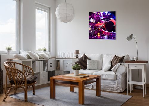 Zegar Ścienny - Studio Nagrań  - 60X60 Cm - C3Ac60X60-2404 na Arena.pl
