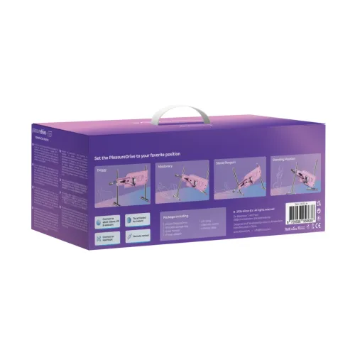 kiiroo pleasure drive pink - interaktywna maszyna intymna bluetooth 22 cm na Arena.pl