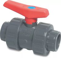 Zawór kulowy PVC-U 63mm DN50 szary typ 2000