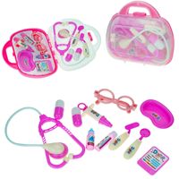 MAŁY DOKTOR ZESTAW LEKARSKI W WALIZCE LEKARZ 12