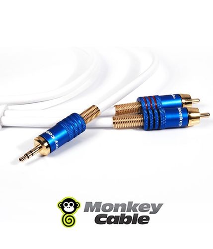Kabel Jack 3.5 Stereo - 2RCA MonkeyCable Concept MCTJ2P3 - 3m na Arena.pl