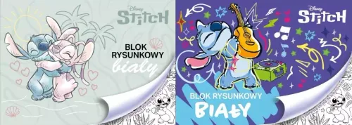 Blok Rysunkowy Biały A4/20K Stitch Mix na Arena.pl