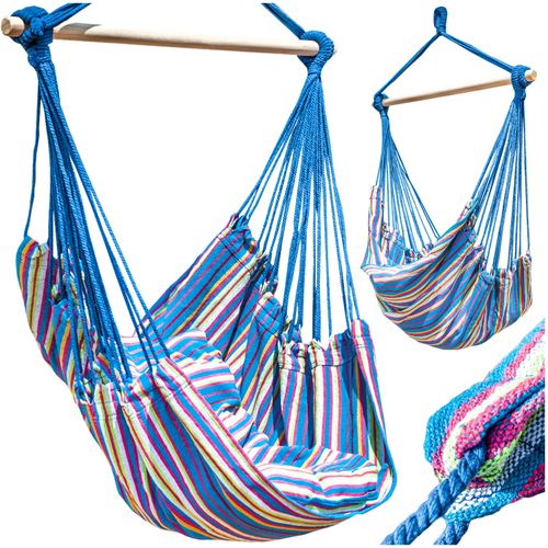 Hamak krzesło 100x100cm  + poduszki na Arena.pl