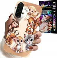 ETUI DO SAMSUNG GALAXY A56 5G - PLECKI DLA DZIECI W ZWIERZĘTA LEŚNE CASE