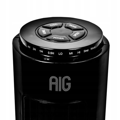 WENTYLATOR KOLUMNOWY DUŻY WIATRAK PODŁOGOWY TIMER OSCYLACJA KOLUMNA na Arena.pl