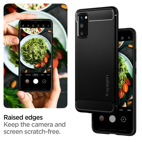 SPIGEN RUGGED ARMOR GALAXY S20 MATTE BLACK na Arena.pl