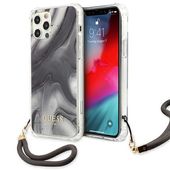 Guess GUHCP12LKSMAGR iPhone 12 Pro Max 6,7" szary/grey hardcase Marble