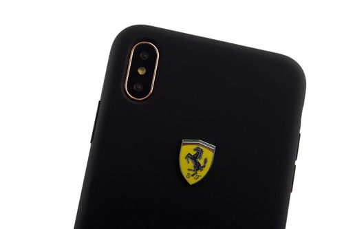 FERRARI HARDCASE - iPhone XS Max - BLACK na Arena.pl