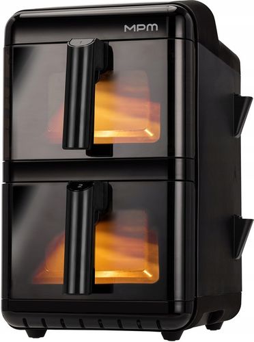 Frytkownica beztłuszczowa air fryer duża podwójna 12l MPM MFR-13 na Arena.pl