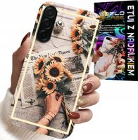 ETUI DO SAMSUNG GALAXY A36 5G - KWIATISTY WZÓR SŁONECZNIK SŁONECZNIKI