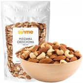 MIESZANKA ORZECHOWA 1kg Orzechy Ziemne Włoskie Nerkowca Migdały Jakość