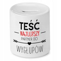 Skarbonka Dla Teścia Partner Do Wygłupów Prezent Z Nadrukiem Ze Zdjęciem