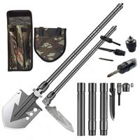 Saperka składana łopata wojskowa taktyczna wielofunkcyjna survival + etui