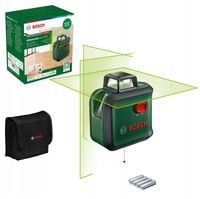 BOSCH LASER ADVANCED LEVEL 360 UNI ZIELONY