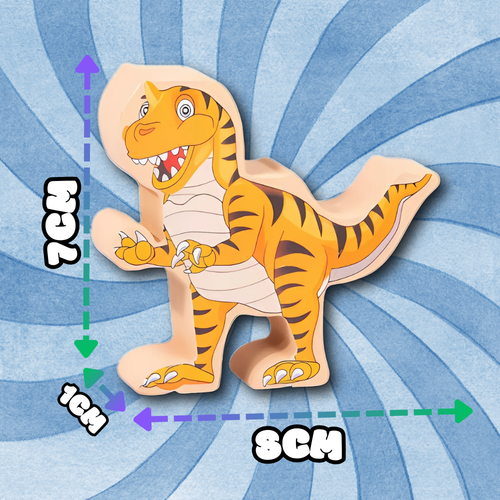 gra zręcznościowa logiczna klocki balansujące dinozary t-rex wieża na Arena.pl