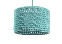 Lampa wisząca COTTON 25 turkusowa