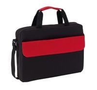 Teczka na dokumenty, BRISTOL, czarny/czerwony