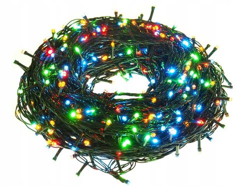 Lampki 300 LED IP 44 Zewnętrzne 30M MULTIKOLOR na Arena.pl