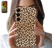 ETUI CASE SAMSUNG GALAXY S24 FE PANTERKA MODNE WZORY DAMSKIE + SZKŁO