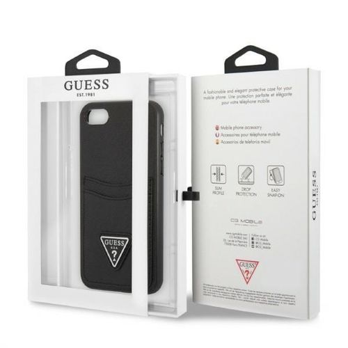 Guess GUHCI8PSATPK iPhone 7/8 SE 2020 / SE 2022 hardcase czarny hardcase na Arena.pl