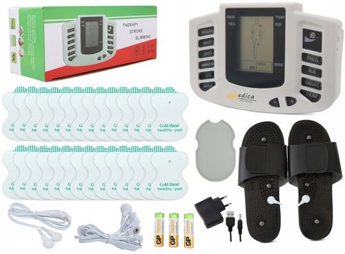 ELEKTROSTYMULATOR MIĘŚNI NERWÓW TENS EMS-MOCNY na Arena.pl