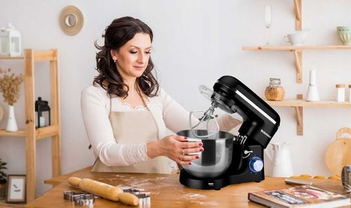 ROBOT KUCHENNY PLANETARNY WIELOFUNKCYJNY MIKSER HECKERMANN 2200W MISA 6,2l na Arena.pl