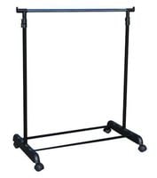 Wieszak stojak koszule regulowany 90-155 cm szary GREY fra