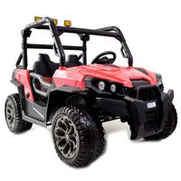 MEGA BUGGY STRONG2 UTV DLA 2 DZIECI, 4 SILNIKI, MIĘKKIE SIEDZENIE, MIĘKKIE KOŁA/7988-HIGH