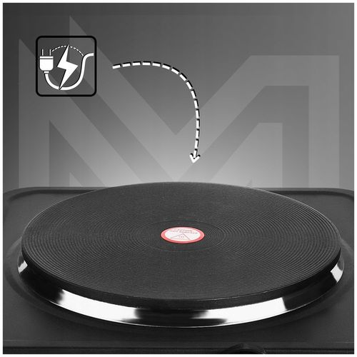 KUCHENKA PRZENOŚCNA ELEKTRYCZNA JEDNOPALNIKOWA TURYSTYCZNA 2000W na Arena.pl