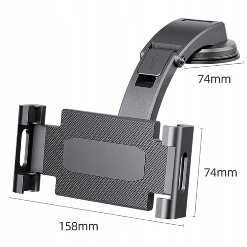 Uchwyt na telefon do samochodu, do tabletu, na szybę kokpit deskę mocny na Arena.pl