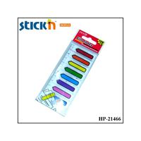 ZAKŁADKI INDEKSUJĄCE 8 KOL STRZAŁKI+ LINIJKA STICK'N