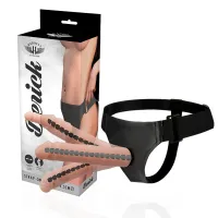 harness attraction uprząż z przegubowym modelem 22,5x4,5 cm vegan leather