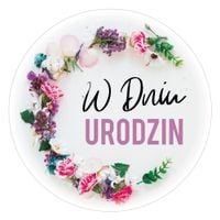 naklejki 12szt. w dniu urodzin wz.22